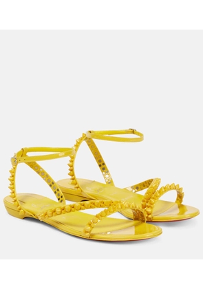 Christian Louboutin Mafaldina Spikes leather sandals