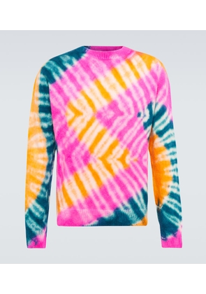 The Elder Statesman Zig dyed cashmere sweater