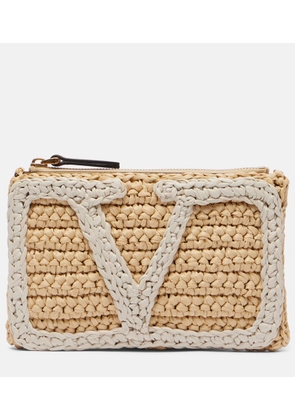 Valentino Garavani Viva Superstar Small crochet clutch