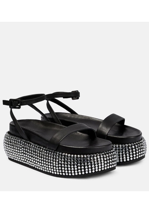 Simkhai Buster embellished platform sandals
