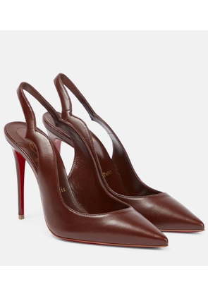 Christian Louboutin Nudes Hot Chick leather pumps