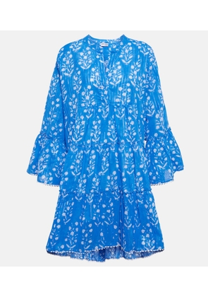 Juliet Dunn Floral cotton minidress