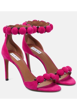 Alaia La Bombe suede sandals