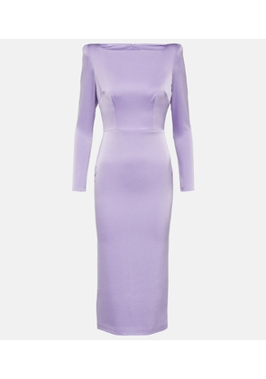 Alex Perry Satin crepe minidress