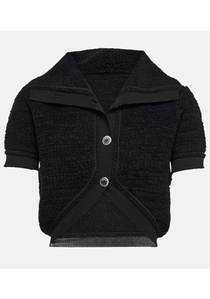 Jacquemus Le Cardigan Campana knit crop top