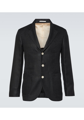 Brunello Cucinelli Linen, wool, and silk blazer
