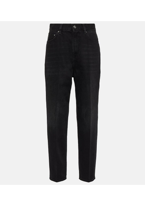 Toteme Mid-rise tapered jeans