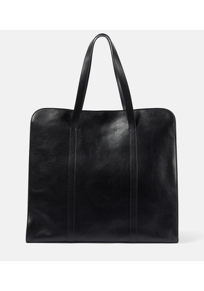 The Row Ben leather tote bag
