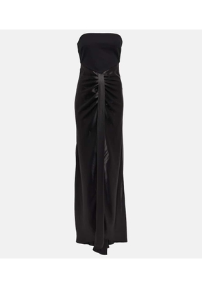 Staud Wayfaring strapless maxi dress