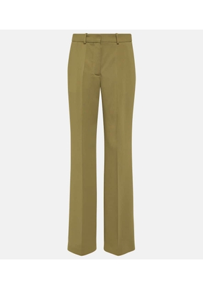 Joseph Morissey mid-rise cady flared pants