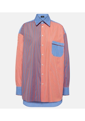 Etro Striped cotton shirt
