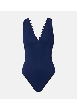 Karla Colletto Ines scalloped swimsuit