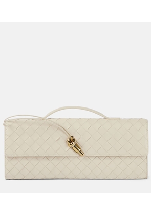 Bottega Veneta Andiamo Intrecciato leather clutch