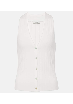 Vince Cotton-blend tank top
