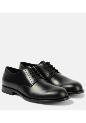 The Row Novus leather Derby shoes