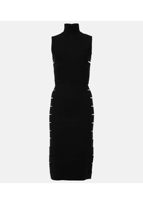Alaia Cutout midi dress