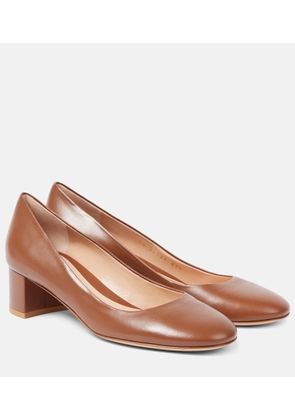 Gianvito Rossi 45 leather pumps