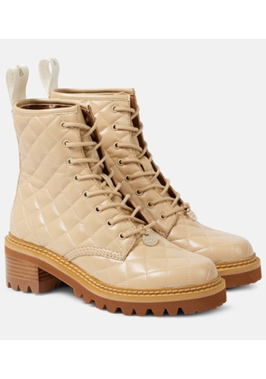 See By Chloe Jodie leather ankle boots