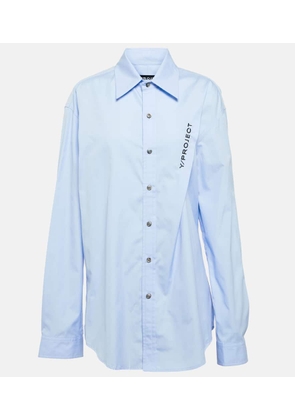 Y/Project Logo cotton shirt