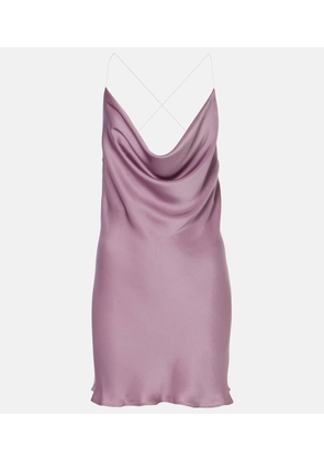 Y/Project Evergreen Invisible Strap satin slip dress