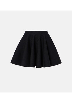 Alaia Wool-blend miniskirt