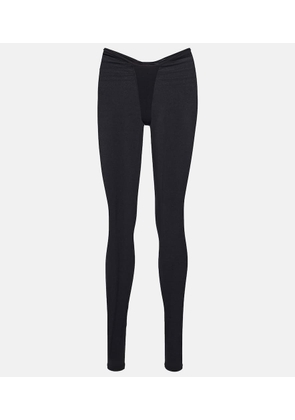 LaQuan Smith Low-rise leggings