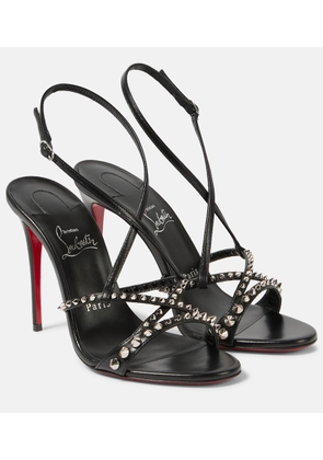 Christian Louboutin Tatooshka Spikes leather sandals