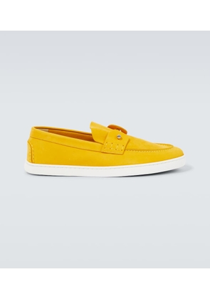 Christian Louboutin Chambeliboat nubuck boat shoes