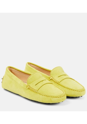 Tod's Gommino suede moccasins