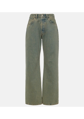 Acne Studios 2021F mid-rise wide-leg jeans