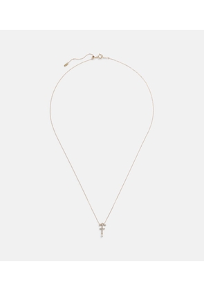 Persee Sagittarius 18kt gold necklace with diamonds