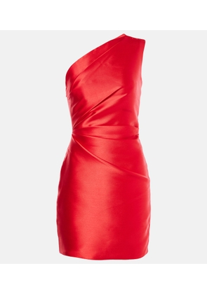 Solace London Nori satin twill minidress