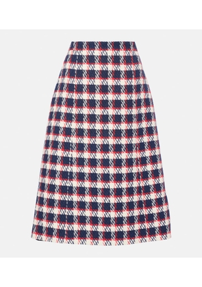 Carolina Herrera Tweed midi skirt