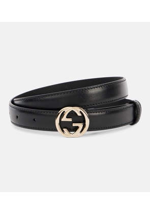 Gucci Interlocking G leather belt