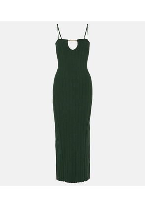 Jacquemus La Robe Sierra Bretelles midi dress