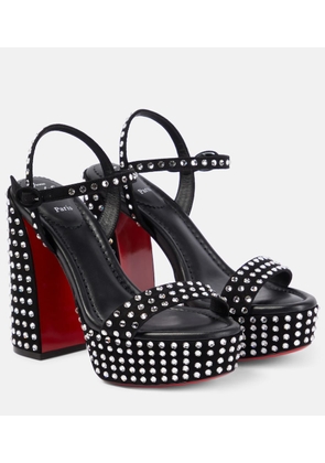 Christian Louboutin Movida Jane Strass Boum platform sandals