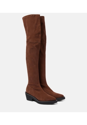 Clergerie Tenny suede over-the-knee boots