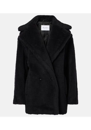 Max Mara Fuxia alpaca, wool, and silk teddy coat