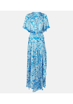 Poupette St Barth Mabelle printed maxi dress