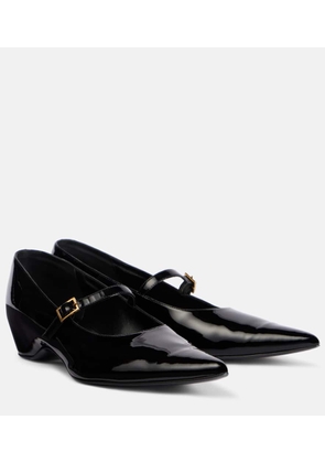 Khaite Sybil patent leather Mary Jane flats