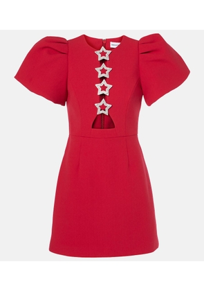Rebecca Vallance Akari puff-sleeve minidress