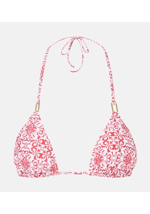 Melissa Odabash Cancun floral bikini top