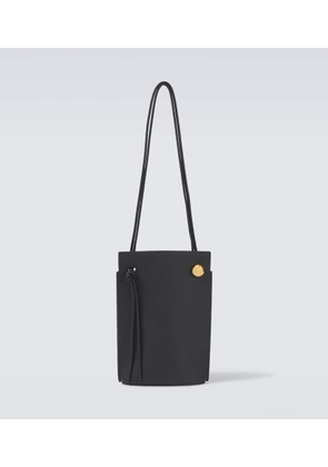 Loewe Pebble Dice Pocket leather shoulder bag