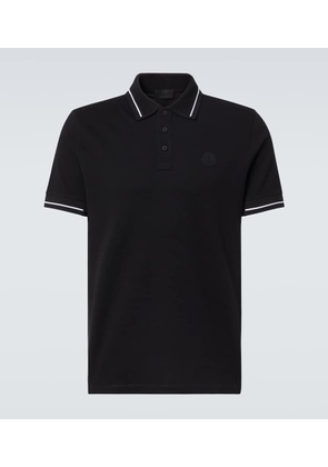 Moncler Logo cotton pique polo shirt
