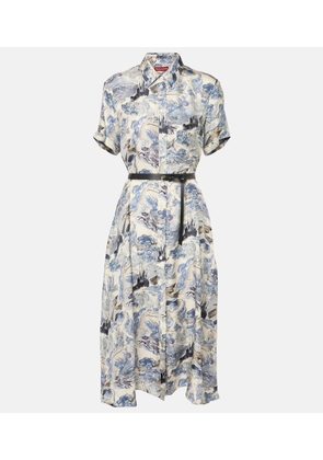 Altuzarra Kiera silk shirt dress