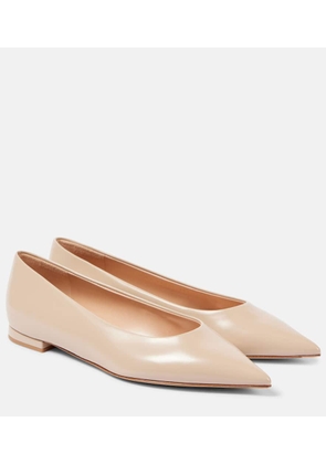 Gianvito Rossi Patent leather ballet flats