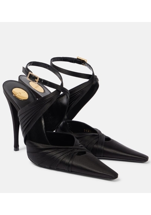 Saint Laurent Veronique 110 satin pumps