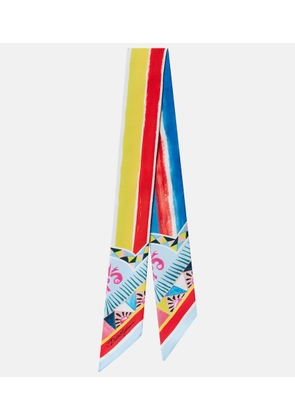 Dolce&Gabbana Printed silk twill scarf