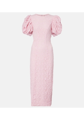 Rotate Lace midi dress