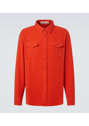 God's True Cashmere Fire cashmere shirt